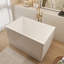 Baignoire de trempage autoportante en acrylique 43 po