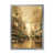 Impression argent sur toile encadrée