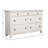 Gleda 62" W 7-Drawer Solid and Manufactured Wood Dresser