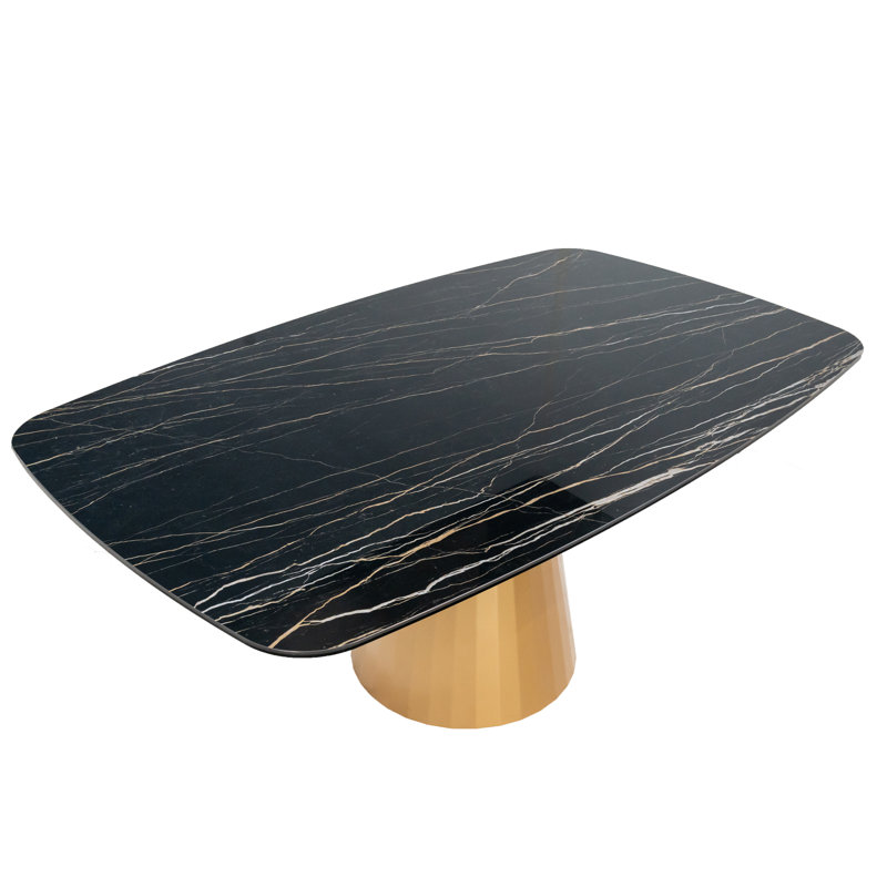 Andresha Metal Base Dining Table
