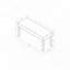 Banc rembourré