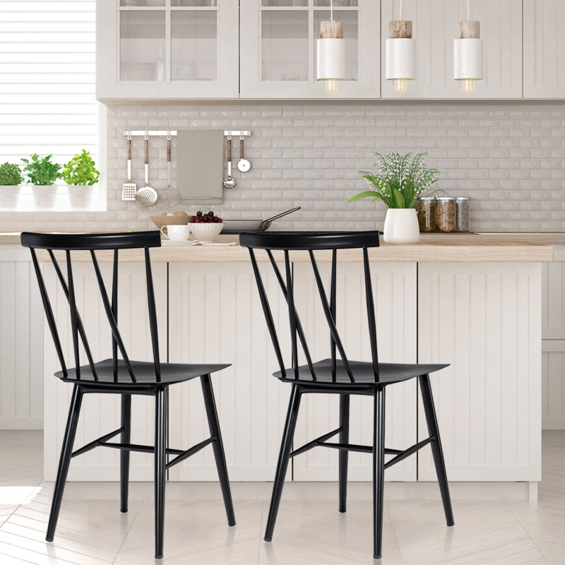 Cotswald 46cm H Cross Back Side Chair
