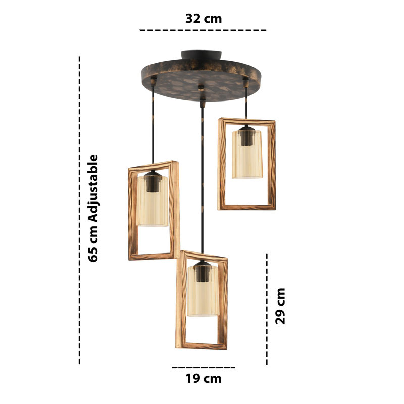 Lustre, Rétro, Trois lumières