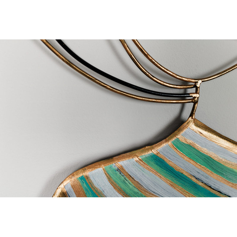 Handmade Modern Abstract Wall Decor on Metal