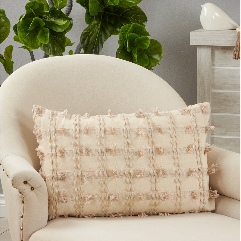Rectangular Cotton Pillow Cover