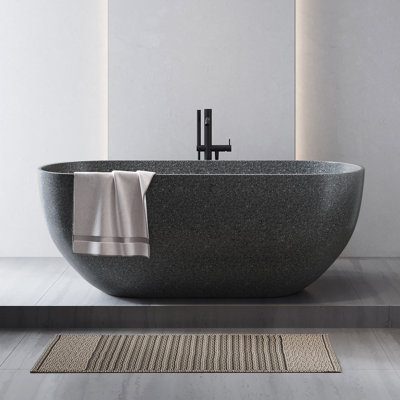 Baignoire de trempage à surface solide 63 po x 30,71 po