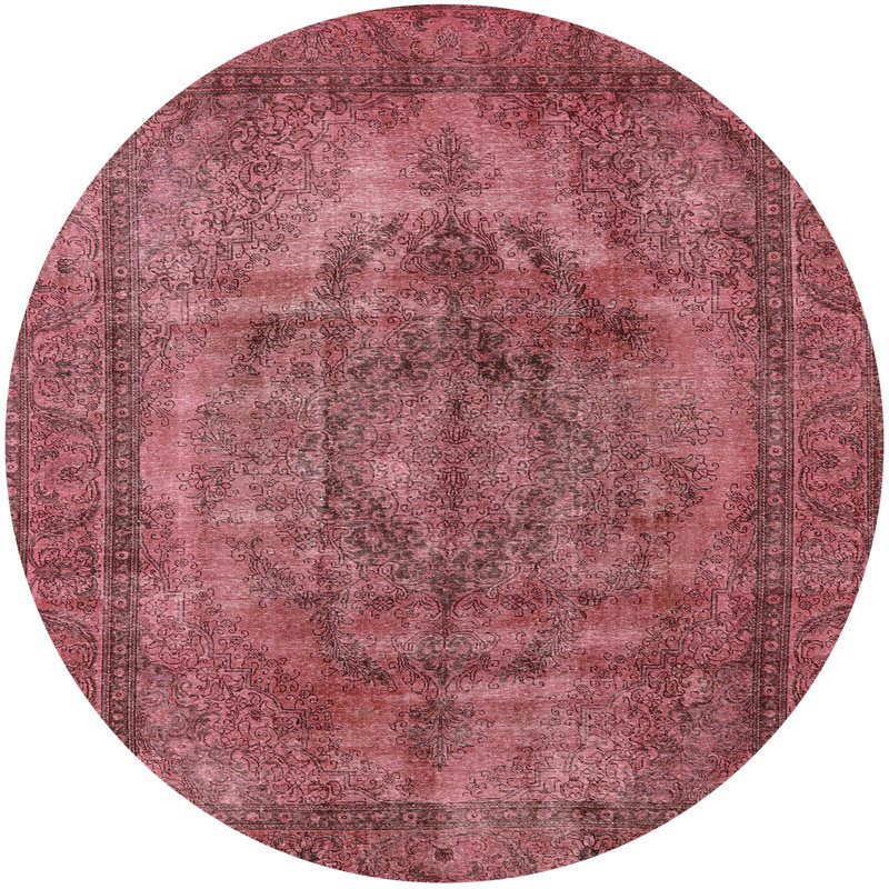 Ahnyla Oriental Indoor Rug, Round 3'