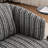 Mid Century Upholstered Arm Accent Chair with Solid Wood Legs-697083294