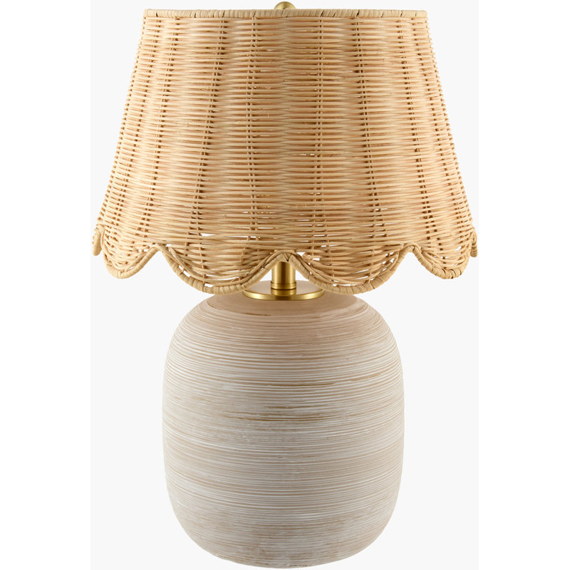 Caliah Table Lamp, Cream