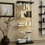 Vitrine, armoire de rangement avec pieds réglables-2141473693