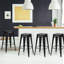 Antes Bar Stool with Steel Frame-866187300