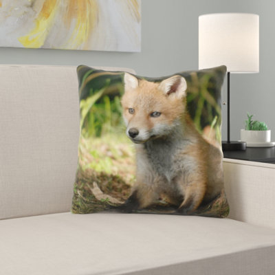Microsuede Throw Pillow