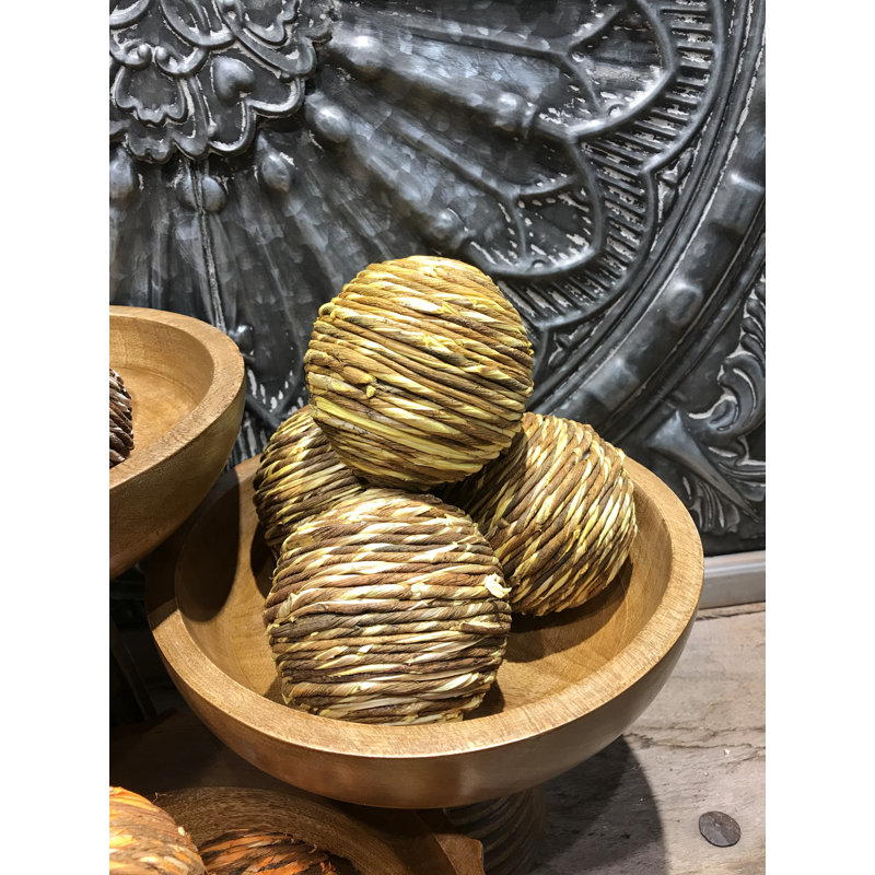 Ensemble de bourre 4 vase Amatista, Jaune Sunkist