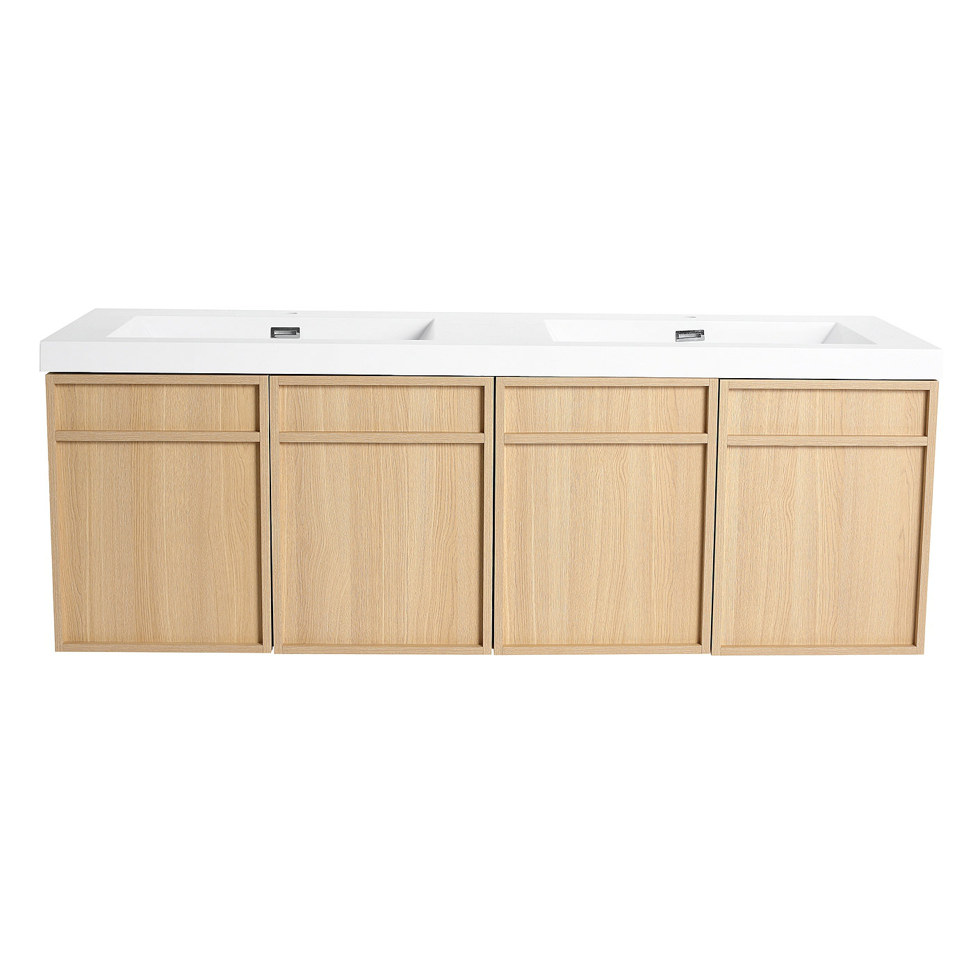 Meuble Haut De Cuisine Hampton Bay Avondale - Pont Mural - 30x12x18 Pouces - Gris Colombe - Portes Shaker - Préassemblé