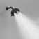 Single Handle 1-Spray Round Rain Shower Faucet Set 1.8 GPM With High Pressure Shower Head