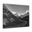 Forêt, montagne, noir et blanc, nature, photographie sur toile, art mural-1456417648