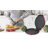 CHK Series Commercial Chef Pizza Maker with Variable Temperature, 12-inch, Red