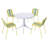 Modern Dining Table Sets(Must include both Table and Chair), Metal Patio