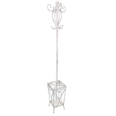 Steel Freestanding 8 - Hook Coat Rack