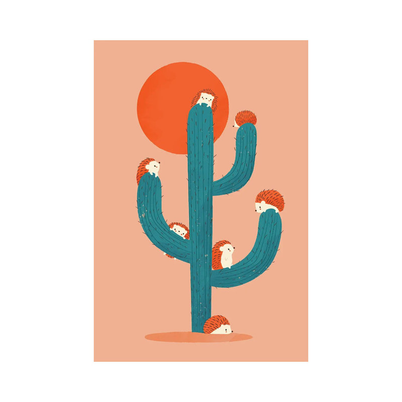 Prickly by Jay Fleck - Wrapped Canvas Gallery-Wrapped Canvas Giclée, 20.32 cm H x 30.48 cm W