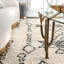 Tapis blanc cassé / noir Adiana-367914468