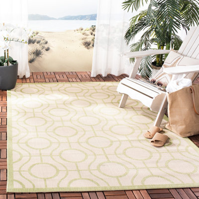 Tapis intérieur / extérieur beige Arneshia