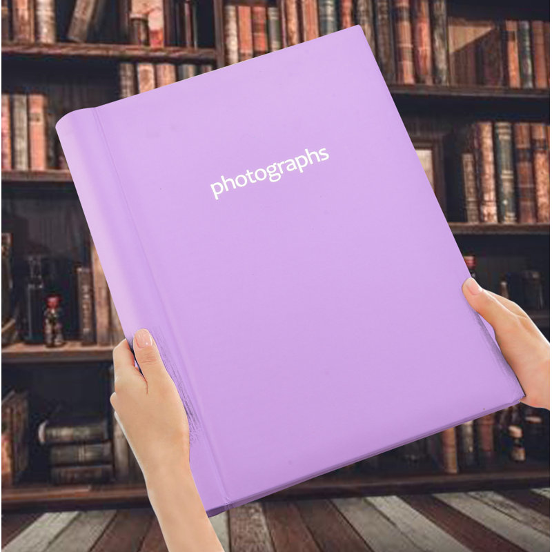 Cardboard No Subject Album, Purple