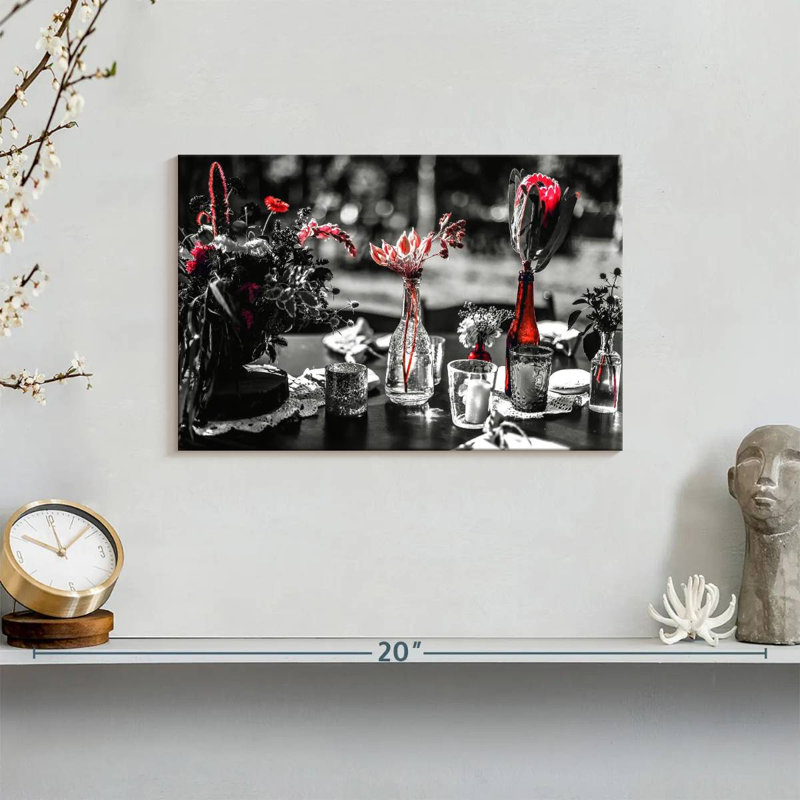 Harnek Floral Table Decor, 8" H x 12" W