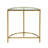 Badillo 29'' Glass Top Console Table