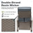 Outdoor Recliner Chair, Patio Recliner With Hand-Woven Wicker-1963733453-1963733489