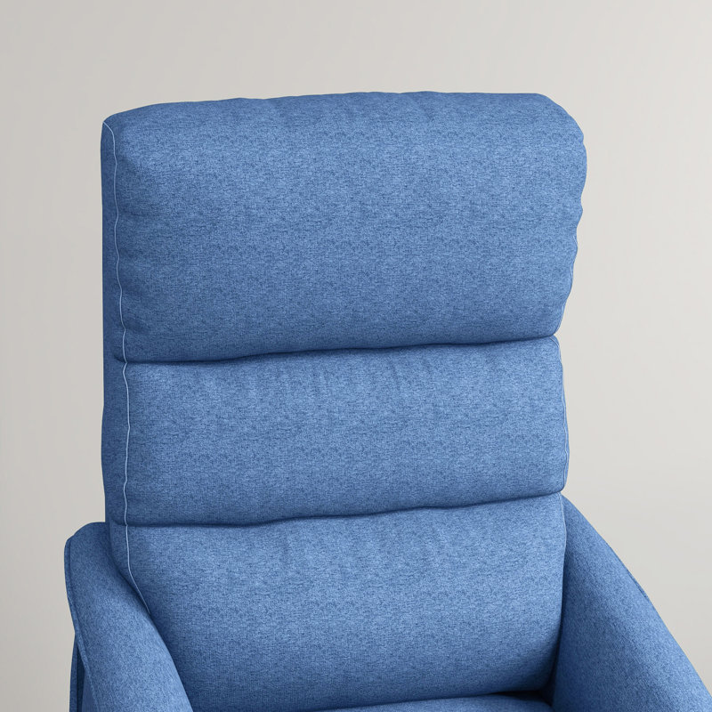 Fauteuil inclinable électrique avec télécommande, noir, Noir