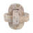 Refined Marble Knot Sculpture for Home Decor - Decorative Object Accent for Office Styling, Living Room or Shelf Decoration Display - Ivory & Tan-107086724