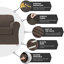 Housse extensible pour canapé à coussins carrés / rectangulaires-815702373-815702379