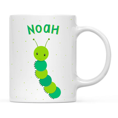 Grande tasse à café pour enfants de bébé personnalisé Villarreal