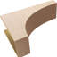 Bois de cèdre brut StockportThane Corbel, apprêté brun clair Stockport-88291804