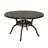 Round Outdoor Dining Table Umbrella Hole , 47 " W 47 " D-84453676