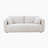 Vicente 85'' Modern Fabric Upholstered 3-Seater Sofa-272818203