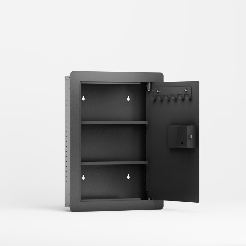 In Wall Safe With Secure Lock And Extra Storage Space Hidden Compartment For Security Privacy