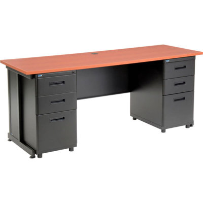 Metal Base Executive Desk