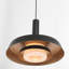 Layden 1 - Light Black Drum Pendant