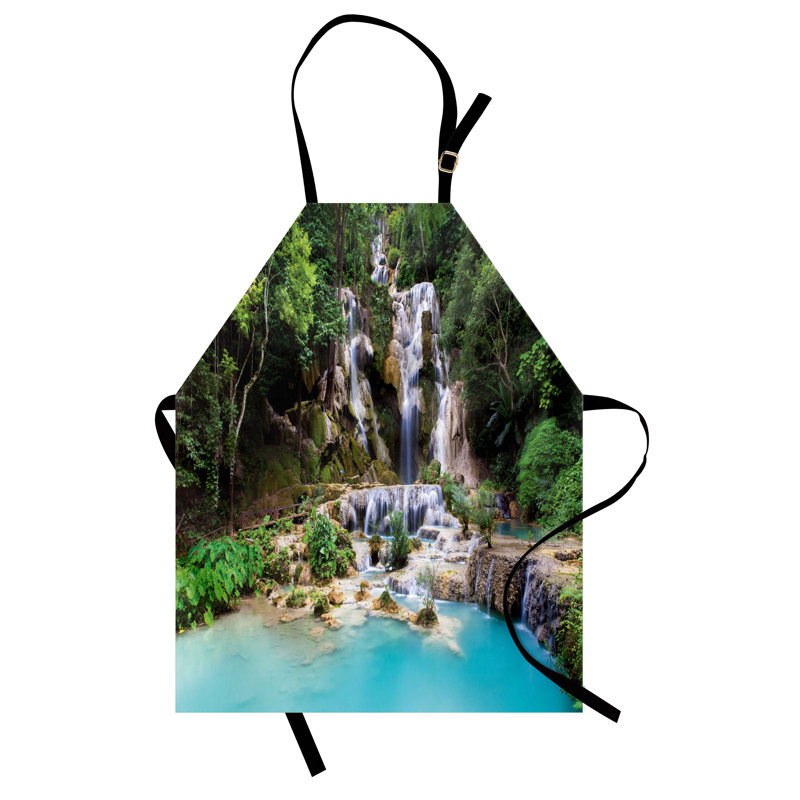 No Pattern Bib Apron