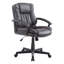 HOMCOM Desk Chair PU Leather Office Chair Adjustable Height-20633502
