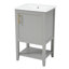 Meuble-lavabo de 20 po avec lavabo-110463023