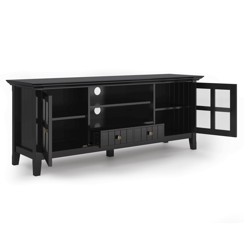 60" Tv Media Stand, Black