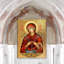 Vierge Marie des sept épées - peinture sur bois-40897122