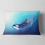 Coussin de baleine et de mer killer animal