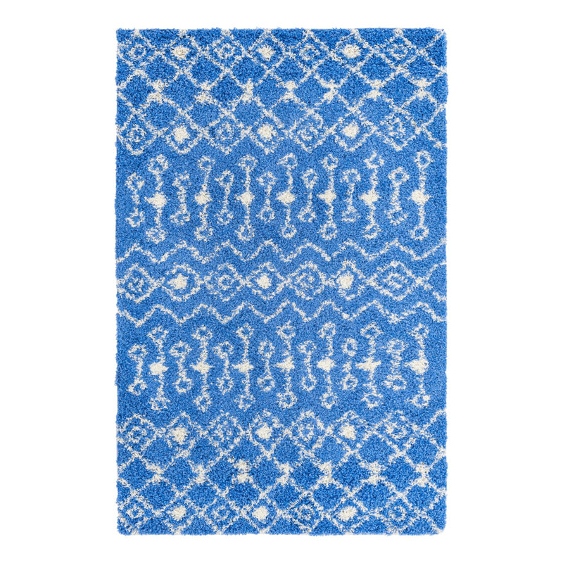 Tapis à poils longs Griego, Rectangle 6 pi x 9 pi