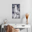 Portrait de femme en cascade, portrait de femme sur toile, ensemble de 3 pièces-104076679