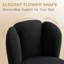 Modern Teddy Velvet Upholstered Swivel Task Chair-551827645