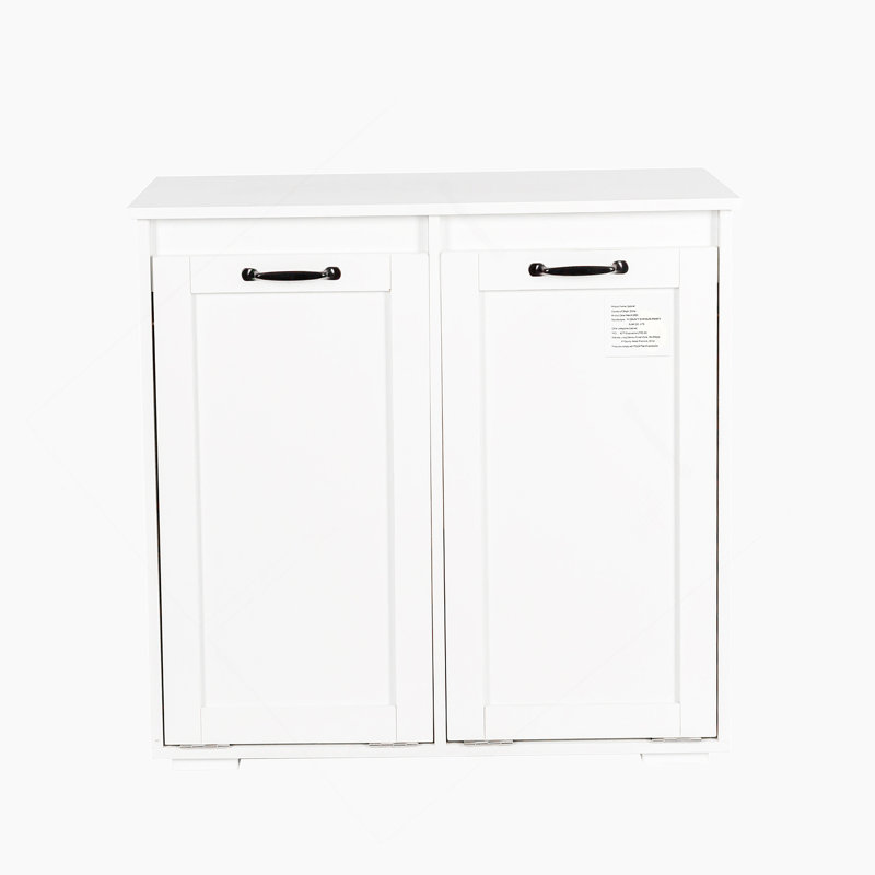 Laundry Cabinet ,With 2 Removable Liner Bags